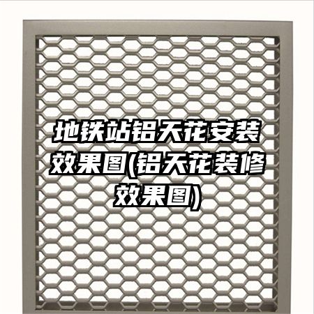 地铁站铝天花安装效果图(铝天花装修效果图)