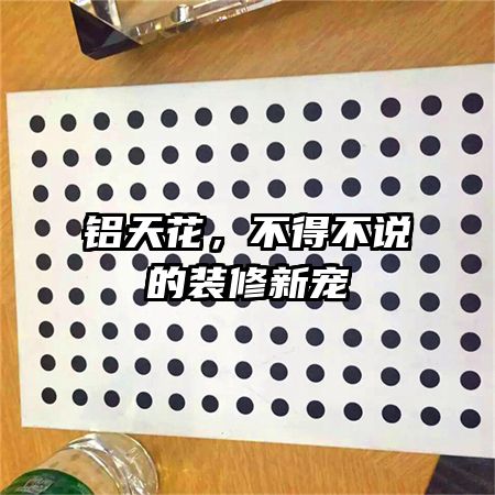 铝天花，不得不说的装修新宠