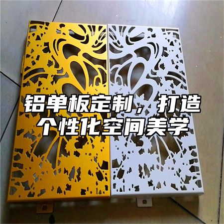 铝单板定制，打造个性化空间美学
