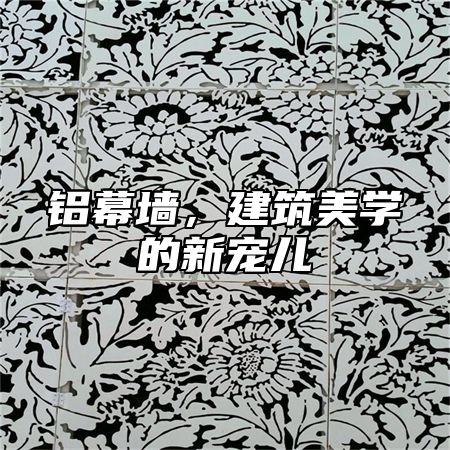 铝幕墙，建筑美学的新宠儿